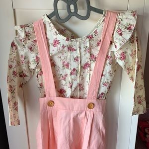 Two piece romper set
